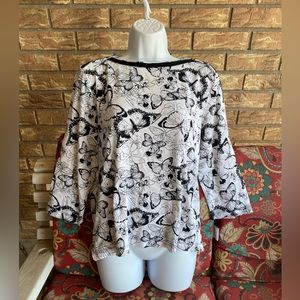 Westbound Butterfly Top sz L